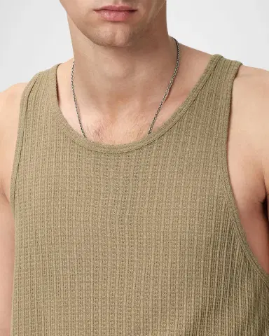 JOHN VARVATOS Men's Marcy Textured Tank Top | Thumbnail 5 JOHN VARVATOS Men's Marcy Textured Tank Top | Thumbnail 5