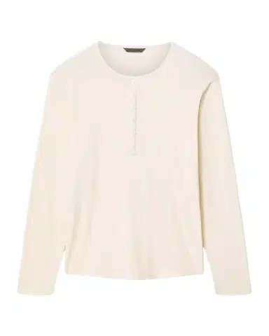 JOHN VARVATOS Men's Sorella Cotton Long-Sleeve Henley T-Shirt | Thumbnail 1 JOHN VARVATOS Men's Sorella Cotton Long-Sleeve Henley T-Shirt | Thumbnail 1