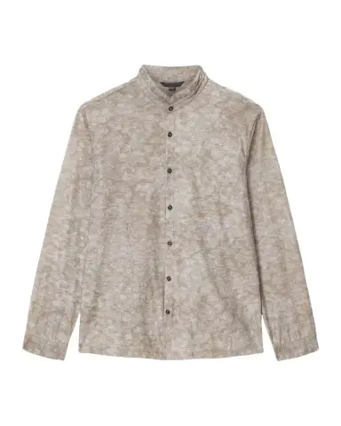 JOHN VARVATOS Men's Vistra Floral Jacquard Button-Down Shirt | Thumbnail 1 JOHN VARVATOS Men's Vistra Floral Jacquard Button-Down Shirt | Thumbnail 1