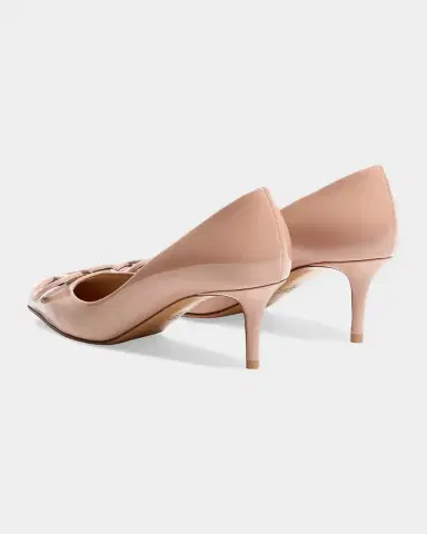 Valentino Garavani VLogo 60MM Patent Leather Pumps | Thumbnail 3 Valentino Garavani VLogo 60MM Patent Leather Pumps | Thumbnail 3
