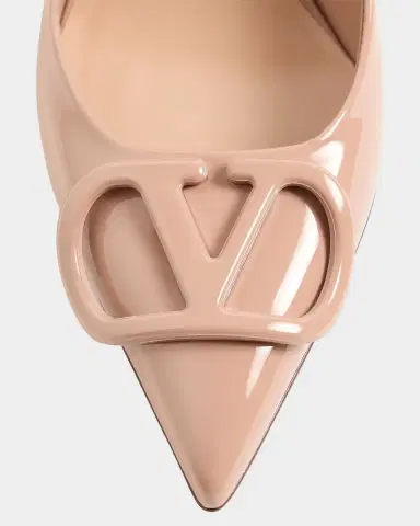 Valentino Garavani VLogo 60MM Patent Leather Pumps | Thumbnail 4 Valentino Garavani VLogo 60MM Patent Leather Pumps | Thumbnail 4