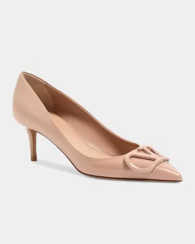 Valentino Garavani VLogo 60MM Patent Leather Pumps | Thumbnail 6 Valentino Garavani VLogo 60MM Patent Leather Pumps | Thumbnail 6