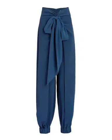Silvia Tcherassi Felipe Large Bow Balloon Pants | Thumbnail 1 Silvia Tcherassi Felipe Large Bow Balloon Pants | Thumbnail 1