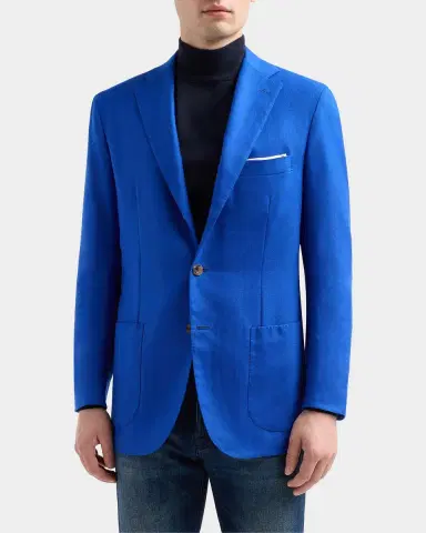 Kiton Men's Cashmere Sport Coat | Thumbnail 4 Kiton Men's Cashmere Sport Coat | Thumbnail 4