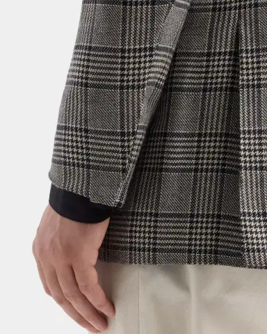 Kiton Men's Plaid Cashmere Sport Coat | Thumbnail 8 Kiton Men's Plaid Cashmere Sport Coat | Thumbnail 8