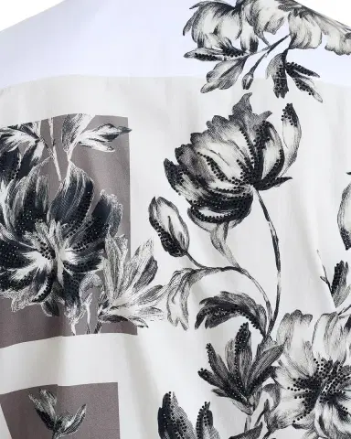 Robert Graham Le Striped Floral Cotton Shirt | Thumbnail 10 Robert Graham Le Striped Floral Cotton Shirt | Thumbnail 10