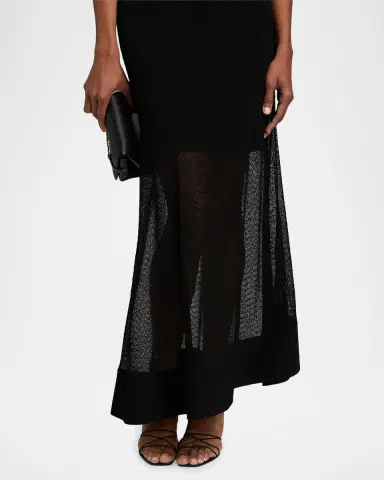 Jason Wu Collection Sheer Mesh Sheath Maxi Dress | Thumbnail 5 Jason Wu Collection Sheer Mesh Sheath Maxi Dress | Thumbnail 5