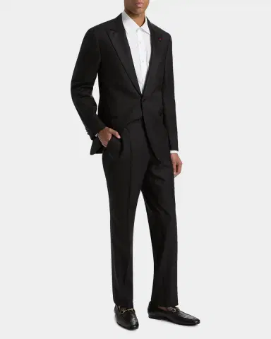 Isaia Men 's Wool Single-Breasted Suit | Thumbnail 7 Isaia Men 's Wool Single-Breasted Suit | Thumbnail 7