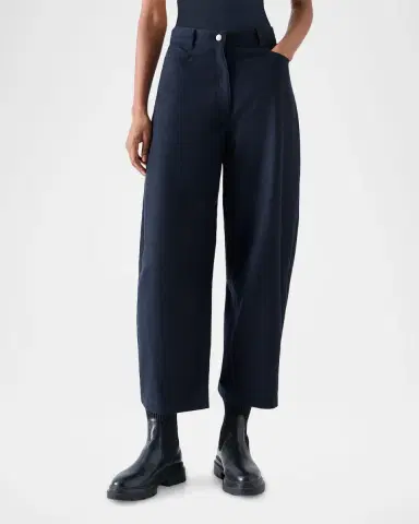 Akris punto Farrow Wool Flannel Pants | Thumbnail 2 Akris punto Farrow Wool Flannel Pants | Thumbnail 2