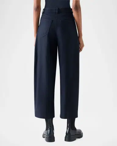 Akris punto Farrow Wool Flannel Pants | Thumbnail 3 Akris punto Farrow Wool Flannel Pants | Thumbnail 3