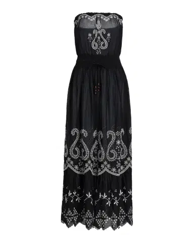Ramy Brook Blaire Embroidered Cotton Strapless Cover-Up Dress | Thumbnail 1 Ramy Brook Blaire Embroidered Cotton Strapless Cover-Up Dress | Thumbnail 1