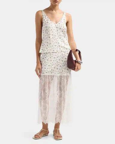 Cami NYC Rory Hammered Floral Camisole | Thumbnail 2 Cami NYC Rory Hammered Floral Camisole | Thumbnail 2