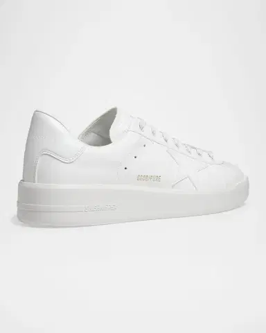 Golden Goose Men 's Pure Star Leather Low-Top Sneakers | Thumbnail 2 Golden Goose Men 's Pure Star Leather Low-Top Sneakers | Thumbnail 2
