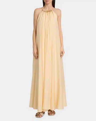 Zimmermann Aster Gathered Bead Silk Maxi Dress | Thumbnail 4 Zimmermann Aster Gathered Bead Silk Maxi Dress | Thumbnail 4