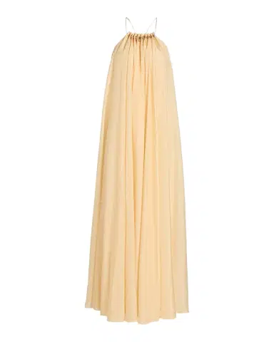 Zimmermann Aster Gathered Bead Silk Maxi Dress | Thumbnail 1 Zimmermann Aster Gathered Bead Silk Maxi Dress | Thumbnail 1
