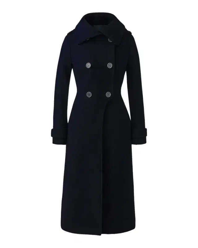 Elodie Wool-Blend Military Coat Elodie Wool-Blend Military Coat