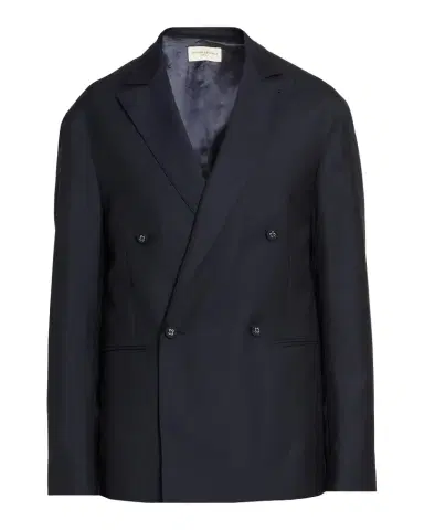 Officine Generale Men 's Merrick Wool-Cashmere-Silk Double-Breasted Blazer | Thumbnail 1 Officine Generale Men 's Merrick Wool-Cashmere-Silk Double-Breasted Blazer | Thumbnail 1