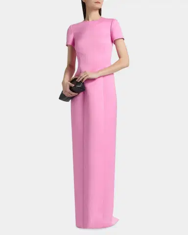 THEIA Kyne Duchess Satin Column Gown | Thumbnail 2 THEIA Kyne Duchess Satin Column Gown | Thumbnail 2