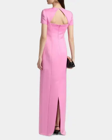 THEIA Kyne Duchess Satin Column Gown | Thumbnail 3 THEIA Kyne Duchess Satin Column Gown | Thumbnail 3