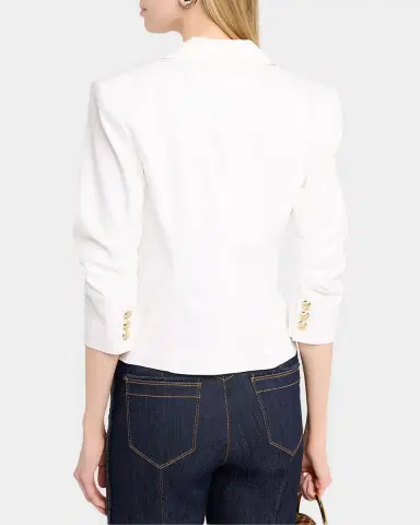 Cinq a Sept Le Petit Khloe Denim Blazer | Thumbnail 3 Cinq a Sept Le Petit Khloe Denim Blazer | Thumbnail 3
