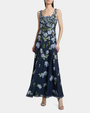 SACHIN BABI Indira Embellished Floral Gown | Thumbnail 4 SACHIN BABI Indira Embellished Floral Gown | Thumbnail 4