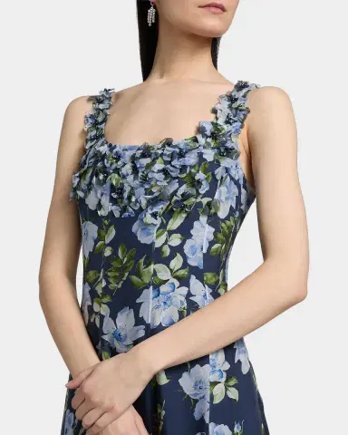 SACHIN BABI Indira Embellished Floral Gown | Thumbnail 5 SACHIN BABI Indira Embellished Floral Gown | Thumbnail 5