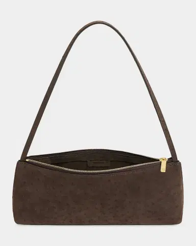 MANSUR GAVRIEL Gaia Leather Baguette Shoulder Bag | Thumbnail 3 MANSUR GAVRIEL Gaia Leather Baguette Shoulder Bag | Thumbnail 3