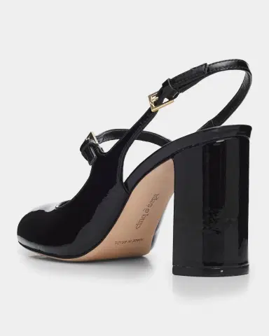 Cinq à Sept Lola 80MM Patent Leather Slingback Pumps | Thumbnail 2 Cinq à Sept Lola 80MM Patent Leather Slingback Pumps | Thumbnail 2