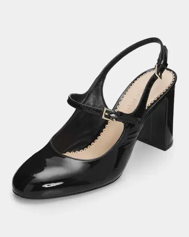 Cinq à Sept Lola 80MM Patent Leather Slingback Pumps | Thumbnail 5 Cinq à Sept Lola 80MM Patent Leather Slingback Pumps | Thumbnail 5