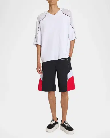 Nahmias Men's Daydreaming Warm-Up Drawstring Shorts | Thumbnail 2 Nahmias Men's Daydreaming Warm-Up Drawstring Shorts | Thumbnail 2