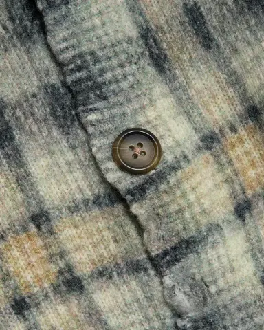 R13 Plaid Wool-Cashmere Oversized Cardigan | Thumbnail 6 R13 Plaid Wool-Cashmere Oversized Cardigan | Thumbnail 6