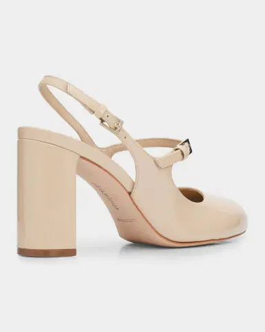 Cinq à Sept Lola 80MM Patent Leather Slingback Pumps | Thumbnail 2 Cinq à Sept Lola 80MM Patent Leather Slingback Pumps | Thumbnail 2