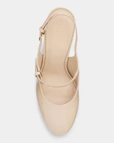 Cinq à Sept Lola 80MM Patent Leather Slingback Pumps | Thumbnail 4 Cinq à Sept Lola 80MM Patent Leather Slingback Pumps | Thumbnail 4