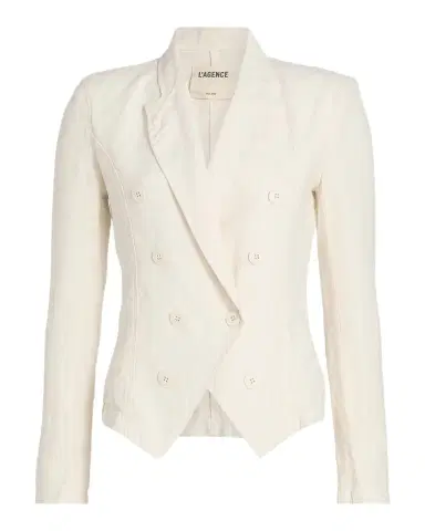 L 'AGENCE Emerson Structured Linen Blazer | Thumbnail 1 L 'AGENCE Emerson Structured Linen Blazer | Thumbnail 1
