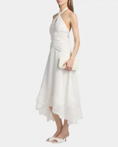 AMUR Romee Embroidered Halter Maxi Dress | Thumbnail 5 AMUR Romee Embroidered Halter Maxi Dress | Thumbnail 5