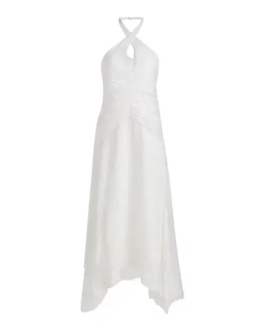 AMUR Romee Embroidered Halter Maxi Dress | Thumbnail 1 AMUR Romee Embroidered Halter Maxi Dress | Thumbnail 1