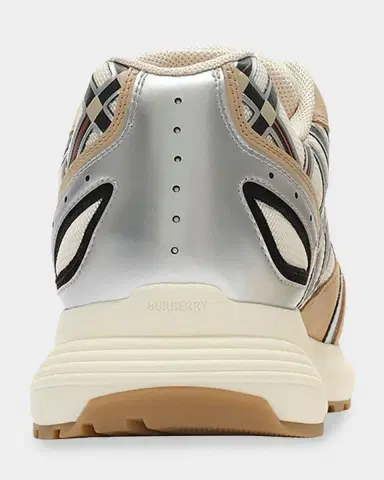 Burberry Men's Eclipse Suede Low-Top Sneakers | Thumbnail 2 Burberry Men's Eclipse Suede Low-Top Sneakers | Thumbnail 2