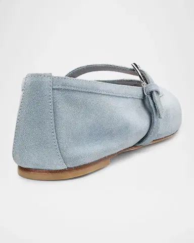 Stuart Weitzman Sai Suede Ballet Flats | Thumbnail 2 Stuart Weitzman Sai Suede Ballet Flats | Thumbnail 2