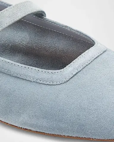 Stuart Weitzman Sai Suede Ballet Flats | Thumbnail 3 Stuart Weitzman Sai Suede Ballet Flats | Thumbnail 3