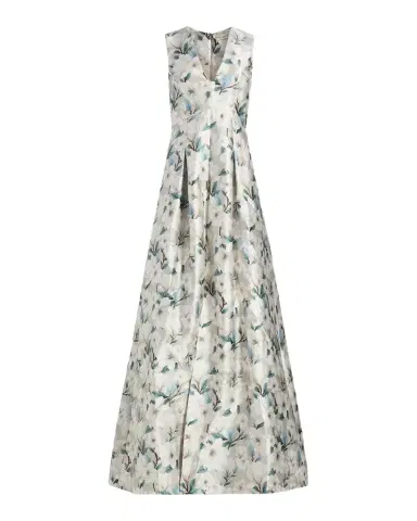 SACHIN & BABI Brooklynne Floral Satin A-Line Gown | Thumbnail 1 SACHIN & BABI Brooklynne Floral Satin A-Line Gown | Thumbnail 1