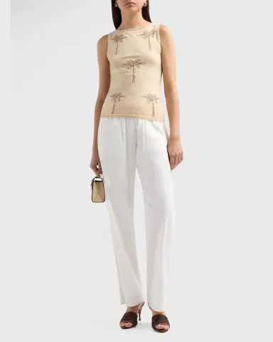 Staud Arden Cotton-Cashmere Top | Thumbnail 2 Staud Arden Cotton-Cashmere Top | Thumbnail 2