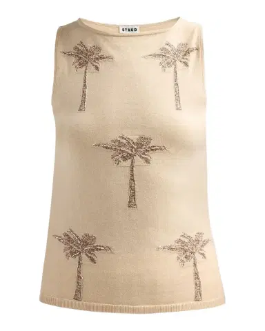 Staud Arden Cotton-Cashmere Top | Thumbnail 1 Staud Arden Cotton-Cashmere Top | Thumbnail 1