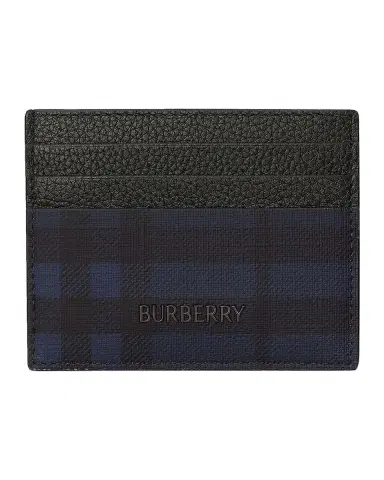 Burberry Men 's City Check Coated Canvas Card Case | Thumbnail 3 Burberry Men 's City Check Coated Canvas Card Case | Thumbnail 3