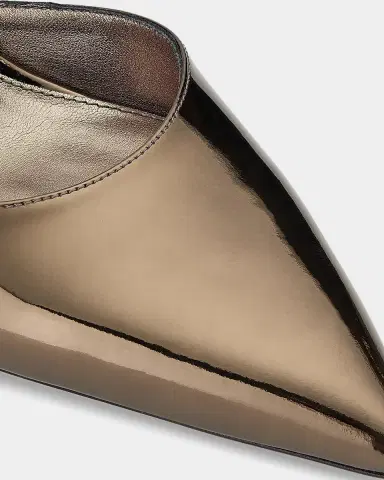 Stuart Weitzman Stuart Power 85MM Patent Leather Mules | Thumbnail 4 Stuart Weitzman Stuart Power 85MM Patent Leather Mules | Thumbnail 4