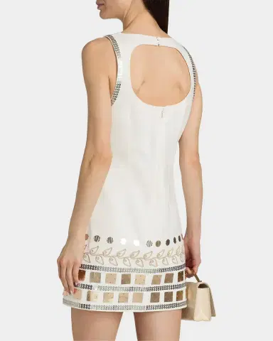 Cinq à Sept Tabitha Embellished Mini Dress | Thumbnail 3 Cinq à Sept Tabitha Embellished Mini Dress | Thumbnail 3