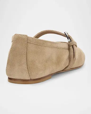Stuart Weitzman Sai Suede Ballet Flats | Thumbnail 2 Stuart Weitzman Sai Suede Ballet Flats | Thumbnail 2