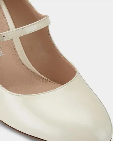 Stuart Weitzman Babette 85MM Patent Leather Mary Janes | Thumbnail 4 Stuart Weitzman Babette 85MM Patent Leather Mary Janes | Thumbnail 4
