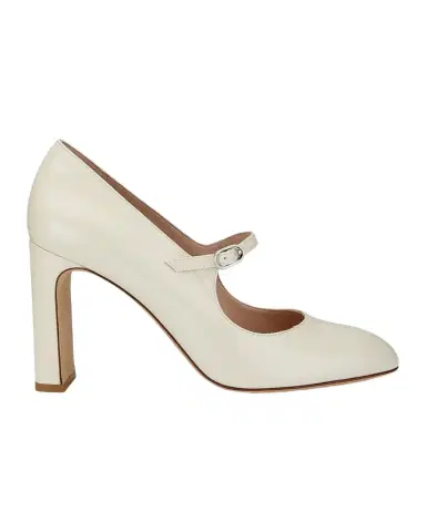 Stuart Weitzman Babette 85MM Patent Leather Mary Janes | Thumbnail 1 Stuart Weitzman Babette 85MM Patent Leather Mary Janes | Thumbnail 1