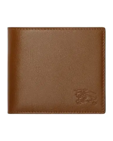 Burberry Men's Pop Check Leather Bifold Wallet | Thumbnail 1 Burberry Men's Pop Check Leather Bifold Wallet | Thumbnail 1
