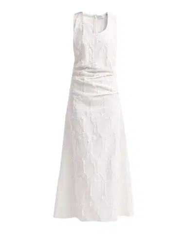 Proenza Schouler Violeta Gathered Jacquard Maxi Dress | Thumbnail 1 Proenza Schouler Violeta Gathered Jacquard Maxi Dress | Thumbnail 1